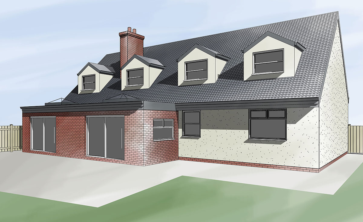 Loft conversion/building extension image