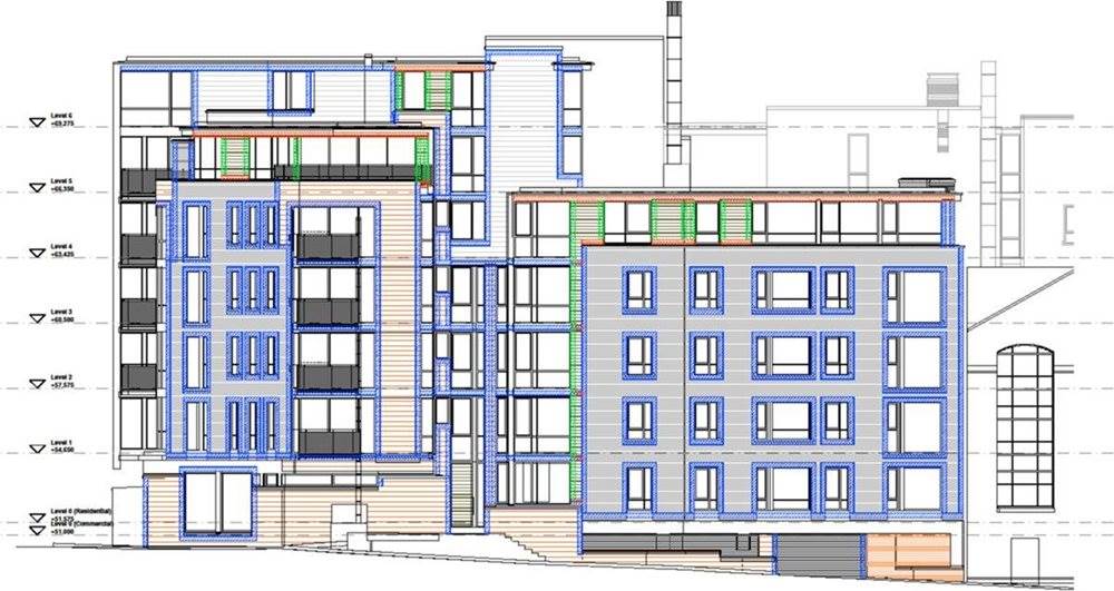 Residential high-rise cladding remediation image