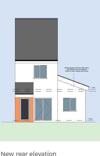 Extending and reconfiguring to create a more useful, liveable space image